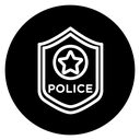 Police badge icon