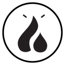 Pollution Black Filled icon