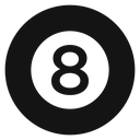 Pool 8 ball 4 icon