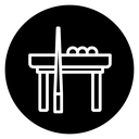 Pool table icon