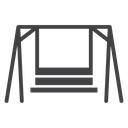 Porch swing icon