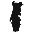 Portugal map icon