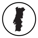 Portugal map icon