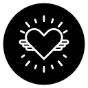 Positive emotion icon