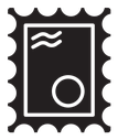 Postage stamp icon