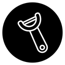 Potato peeler icon