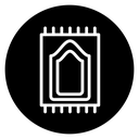 Prayer rug icon