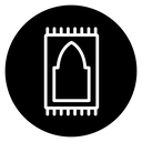 Prayer rug icon