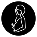Pregnancy care icon