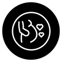 Pregnancy care icon