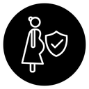 Pregnancy insurance icon