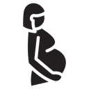 Pregnant woman icon