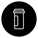 Prescription bottle 2 icon