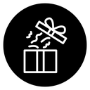Present gift box 2 icon