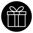 Present gift box 2 icon