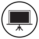 Presentation screen icon
