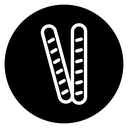 Pretzel sticks icon