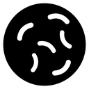 Probiotics bacteria icon