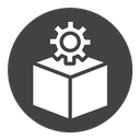 Product development Black Filled icon