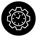 Productivity and efficiency icon