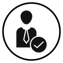 Profile check icon