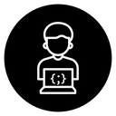 Programmer Coding icon