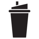 Protein shake icon