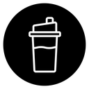 Protein shake icon
