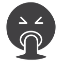 Puking emoji icon