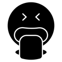 Puking emoji icon