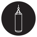 Punching bag icon