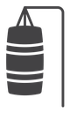 Punching bag icon
