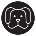 Puppy face icon