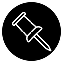 Push pin icon