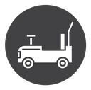 Pushing car icon