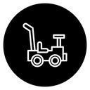 Pushing car icon
