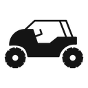 Quad bike icon