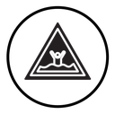 Quicksand and Mud Danger Sign icon