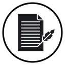 Quill Pen Document Page icon