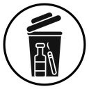 Quitting Bad Habits Trash icon