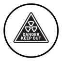 Radiation Hazard Keep Out icon