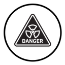 Radiation Hazard Keep Out icon
