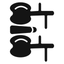 Radiculopathy Vertebrae Nerves icon