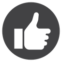 Raised Thumb Fist icon