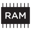 RAM memory icon