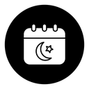 Ramadan calendar icon