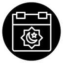 Ramadan calendar icon