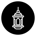 Ramadan lantern icon
