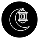 Ramadan Lantern Moon icon