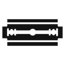 Razor blade icon